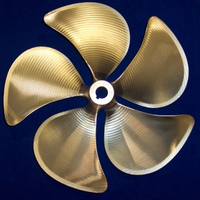 Acme 2245 Propeller 5 Blade 14.5 x 14.50 LH 1 1/8" Bore .105 Cup  